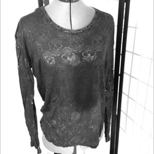 Zadig&Voltaire Skull Tissue LS Top